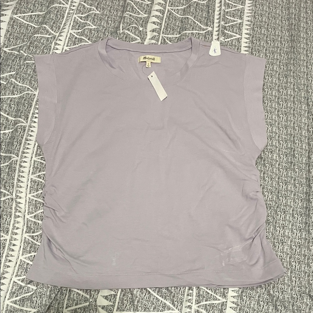 Madewell Lavender Muscle Tee new Madewell medium